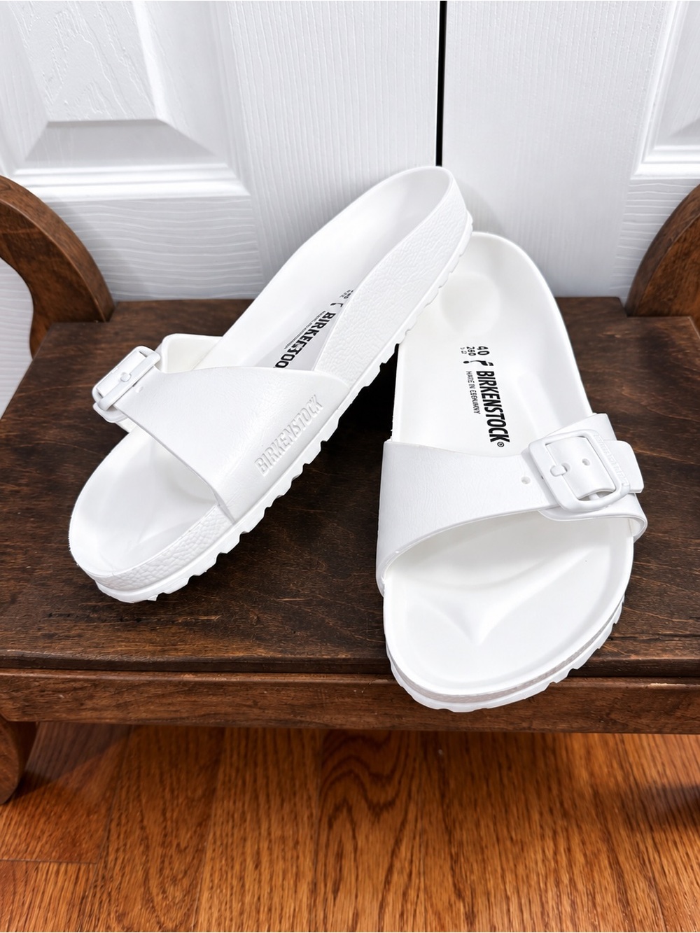Birkenstock Madrid EVA Women’s Sandals White Size 40/ US 9